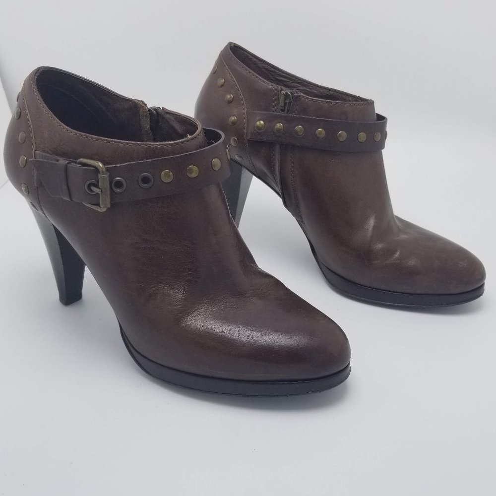 J CREW STUDDED PLATFORM BOOTIES ANKLE BOOTS